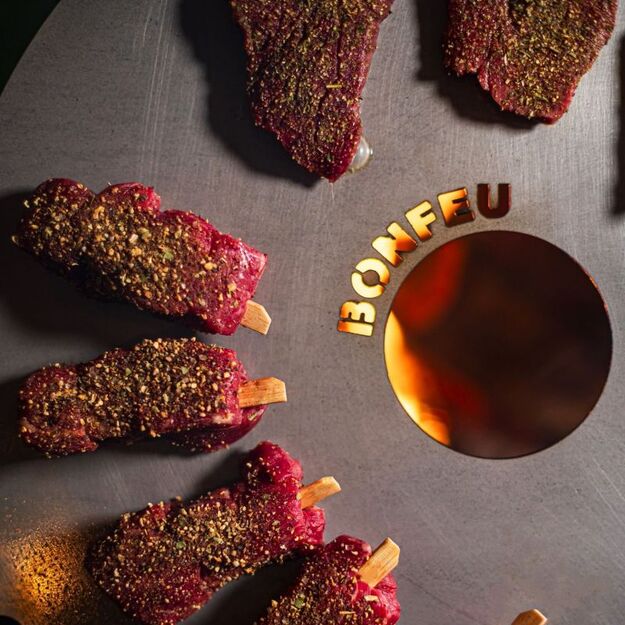 „BonFeu Plancha V45“ plieninė kepimo plokštė 4