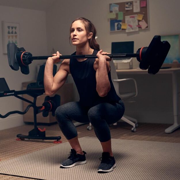 Bowflex 2080 SelectTech – reguliuojamas štangos rinkinys namams 14