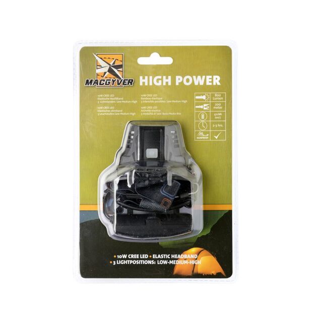 Galvos žibintas Macgyver strong Expert 800LM  5