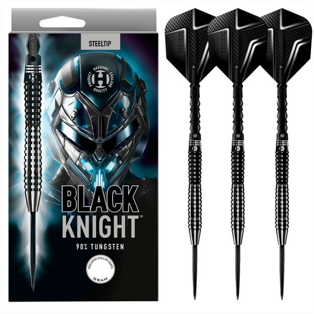 Harrows Black Knight 90% Softip – aukštos kokybės 90 % volframo smiginiai 5