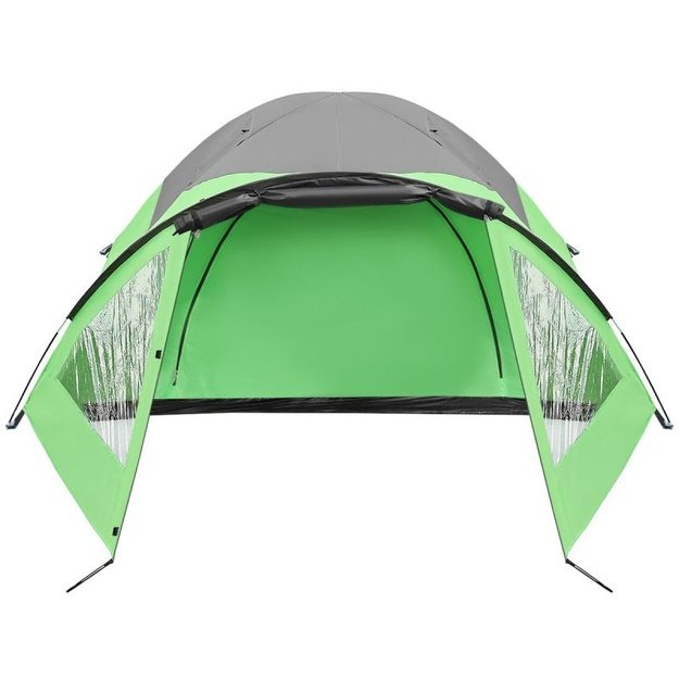 ENERO CAMP Comfort 4 vietų turistinė palapinė su prieangiu 330 × 250 × 105 cm