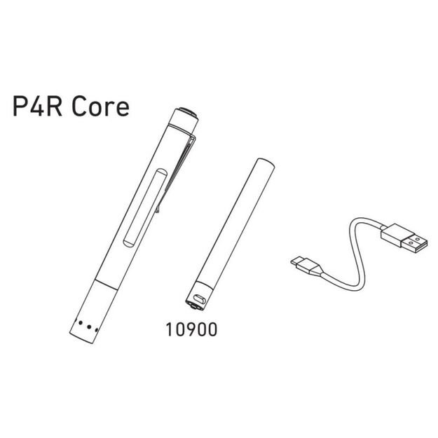 Ledlenser 4R Core 502177 rašiklio tipo prožektorius