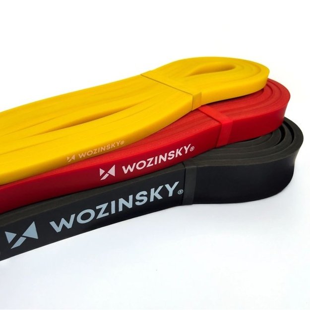 Wozinsky WGO-3 lateksinės pasipriešinimo juostos, 3 vnt.