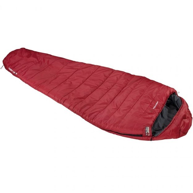 HIGH PEAK REDWOOD 3 MIEGMAIŠIS 220 × 80/50 CM, BORDO / PILKAS