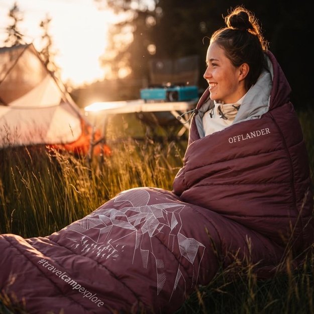 „Offlander“ platus turistinis miegmaišis