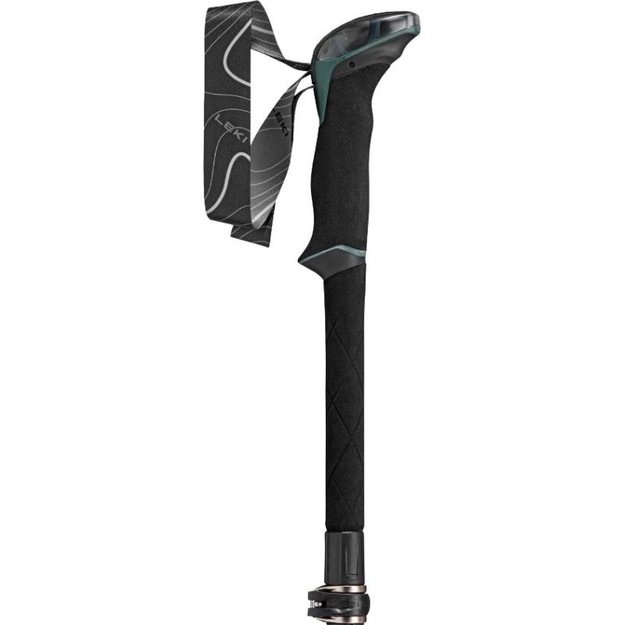 LEKI TR Makalu FX trekingo lazdos, 110–130 cm, žalios