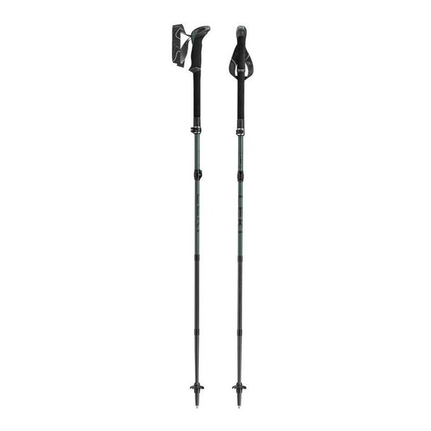 LEKI TR Makalu FX trekingo lazdos, 110–130 cm, žalios