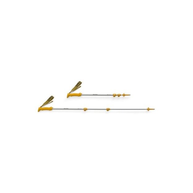 Salewa Repoles trekingo lazdos, auksinės