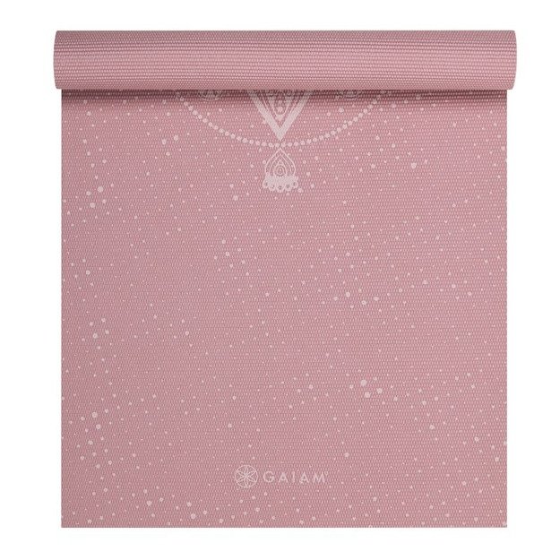 Gaiam Celestial jogos kilimėlis, 5 mm, šviesiai rožinis
