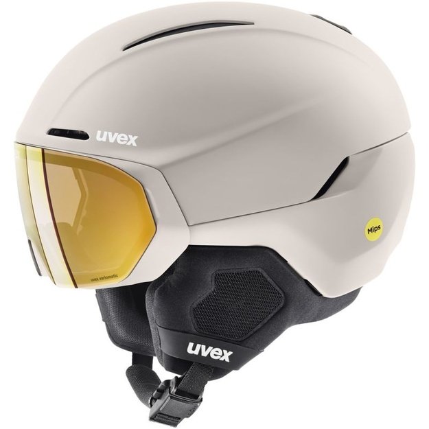 Uvex Horizon V MAG MIPS slidinėjimo šalmas, 56–59 cm, baltas matinis