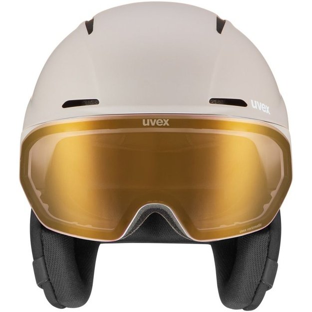 Uvex Horizon V MAG MIPS slidinėjimo šalmas, 56–59 cm, baltas matinis