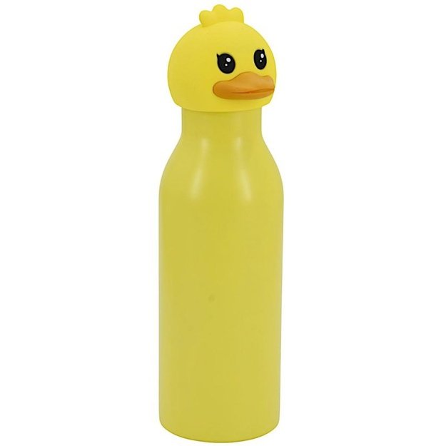 Stamina vaikiška termo gertuvė su ančiuku, 450 ml, geltona