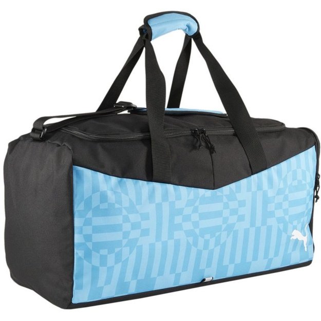 Puma individualRISE Medium sportinis krepšys, 44 l, juodai mėlynas