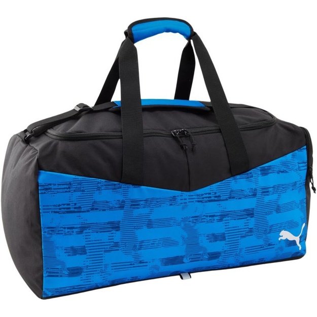 Puma individualRISE Medium sportinis krepšys, 38 l, mėlynai juodas