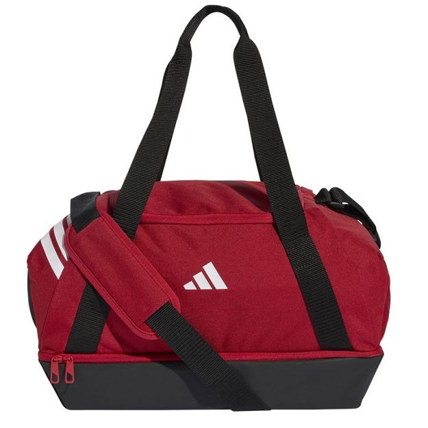 Adidas Tiro Duffle Bottom Compartment S sportinis krepšys, 28,5 l, raudonas