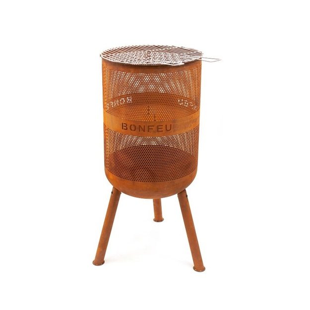 Bonfeu BonVes 45 lauko ugniakuras, rūdžių spalvos (Corten plienas)