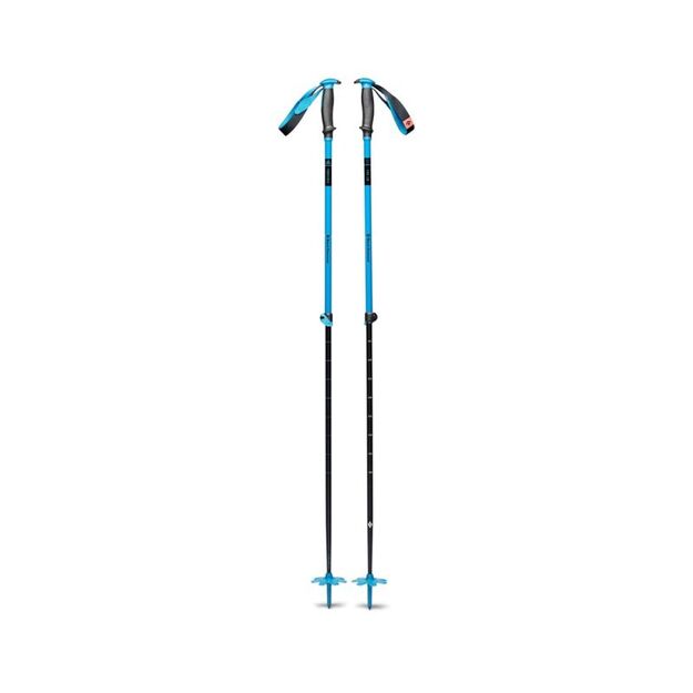 Black Diamond Traverse 140 cm slidinėjimo / turistinės lazdos, mėlynos / juodos