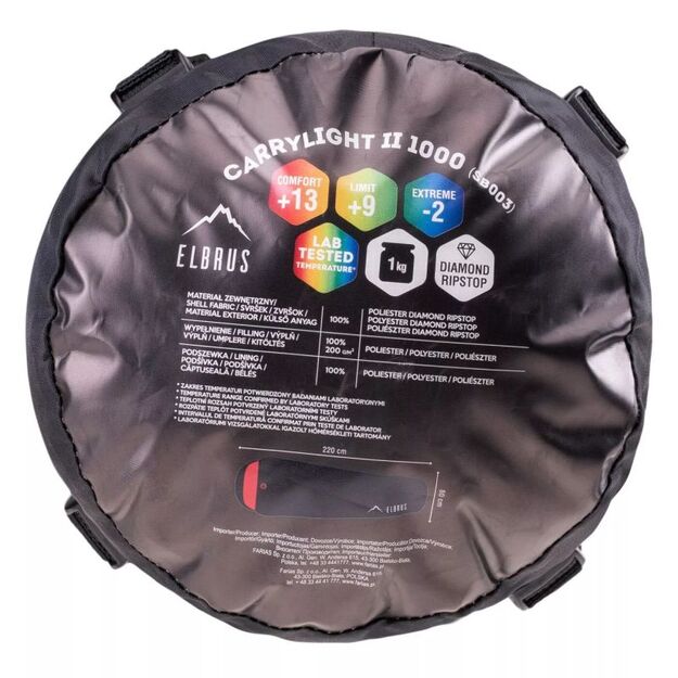 Elbrus Carrylight II 1000 miegmaišis 92800404117