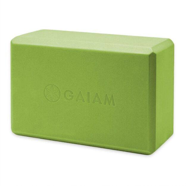 Gaiam Apple Green joga blokas