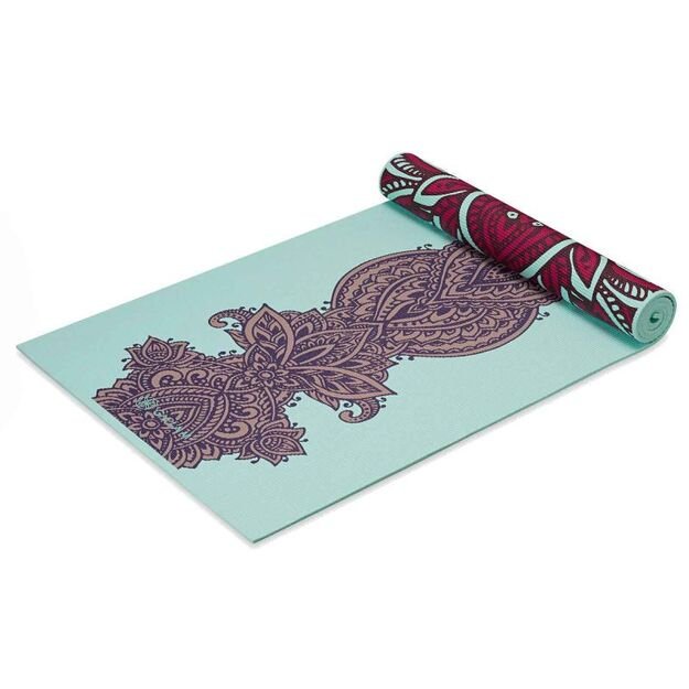 Jogos kilimėlis Gaiam Ara Rouge reversible 6 mm 63368 6