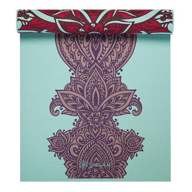 Jogos kilimėlis Gaiam Ara Rouge reversible 6 mm 63368 9