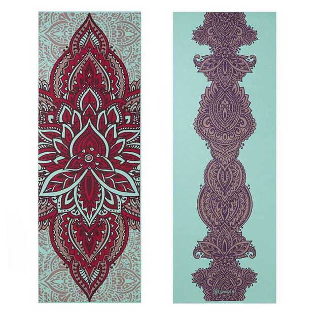 Jogos kilimėlis Gaiam Ara Rouge reversible 6 mm 63368 7