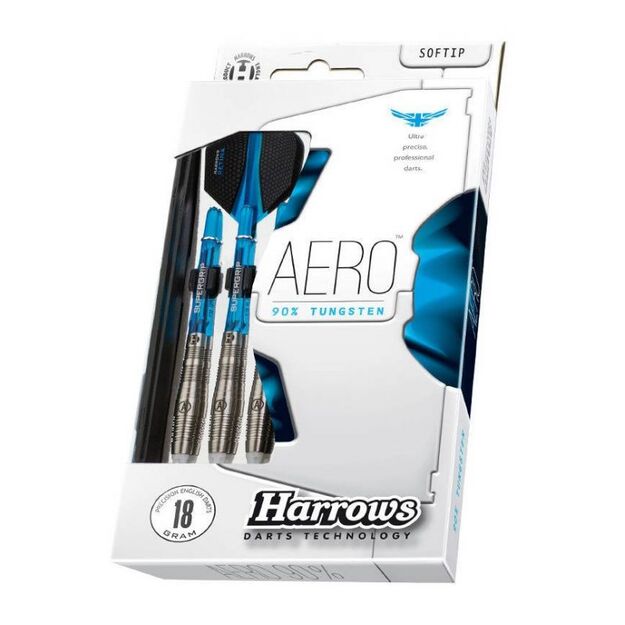Harrows Aero Softip strėlytės – 90% tungsten