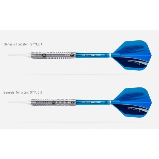 Harrows Genesis Tungsten Softip smiginio strėlytės 2