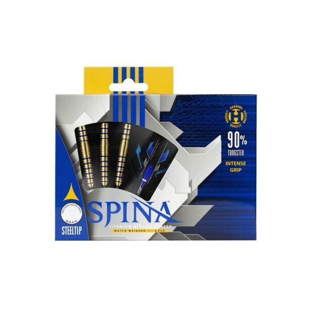 Harrows Spina Gold 90% steeltip strėlytės 10