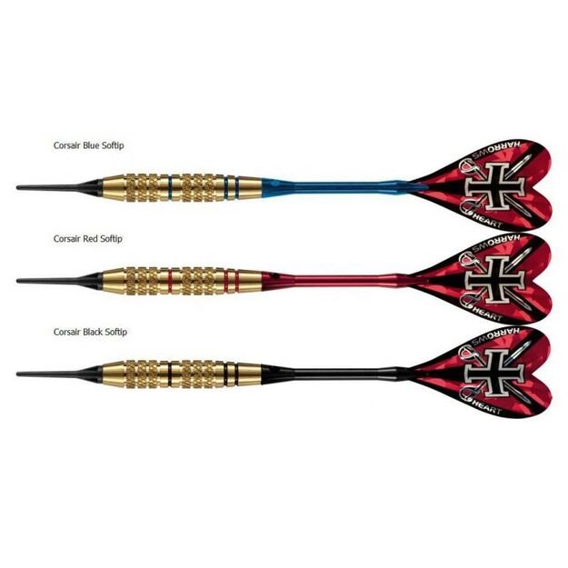 Harrows CORSAIR Softip smiginio strėlytės 15