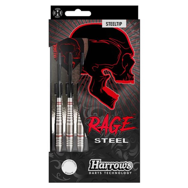 Harrows Rage Steel Steeltip strėlytės 