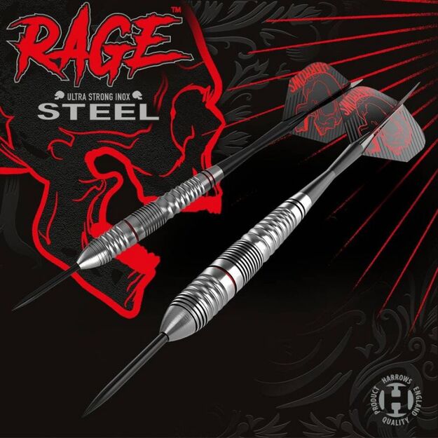 Harrows Rage Steel Steeltip strėlytės  8