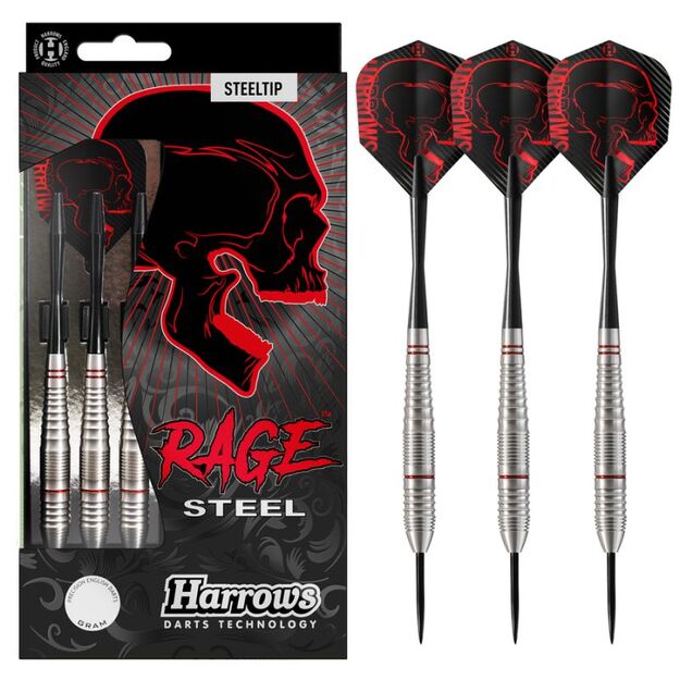 Harrows Rage Steel Steeltip strėlytės  4