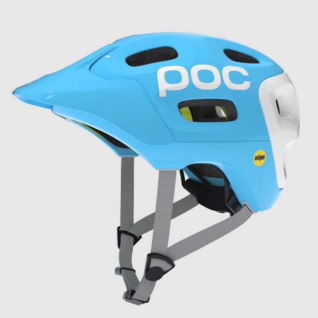POC Trabec Race MIPS dviratininko šalmas, M/L 55–58 cm, mėlynas