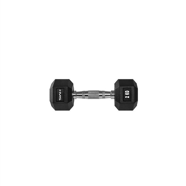 Hantelis HMS HEX PRO 2 KG  4