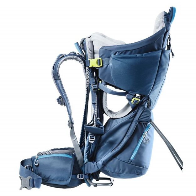 Deuter Kid Comfort Midnight patogi ir saugi vaikiška nešioklė 6