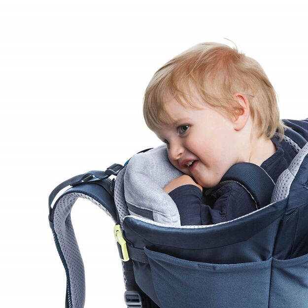 Deuter Kid Comfort Midnight patogi ir saugi vaikiška nešioklė 10