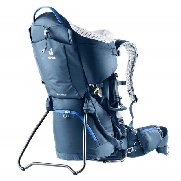 Deuter Kid Comfort Midnight patogi ir saugi vaikiška nešioklė
