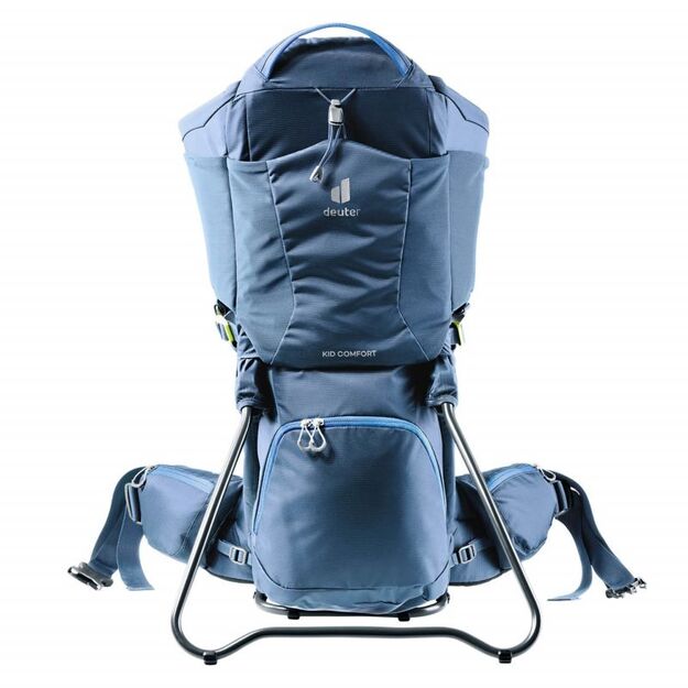 Deuter Kid Comfort Midnight patogi ir saugi vaikiška nešioklė 9