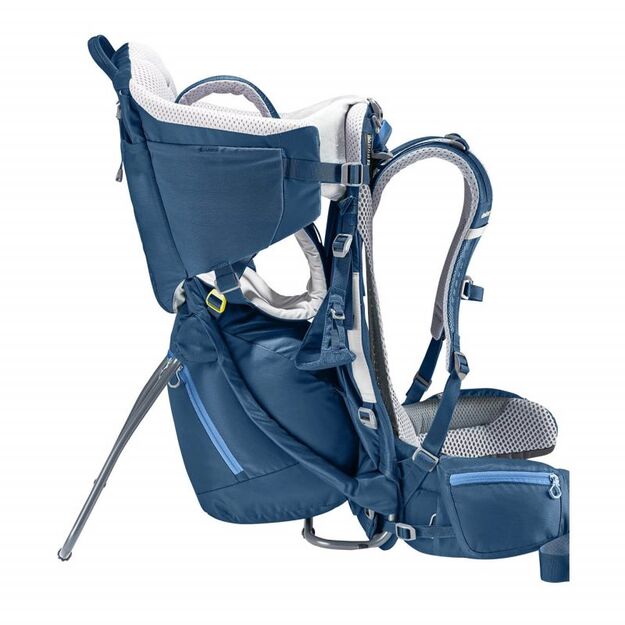 Deuter Kid Comfort Midnight patogi ir saugi vaikiška nešioklė 8