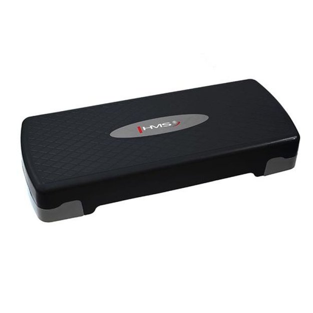 HMS AS003 aerobikos step platforma, juoda/pilka