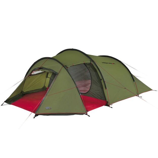 High Peak Falcon 4 LW Tent Olive Red 10334