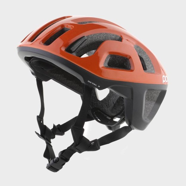 POC Octal X dviračio šalmas, 54–60 cm, oranžinis