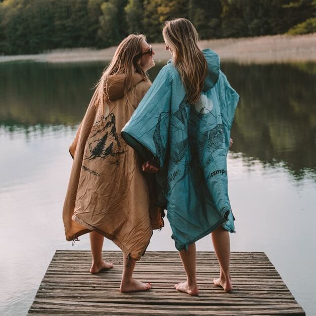 „Offlander“ plonas pončas su USB šildymu 1