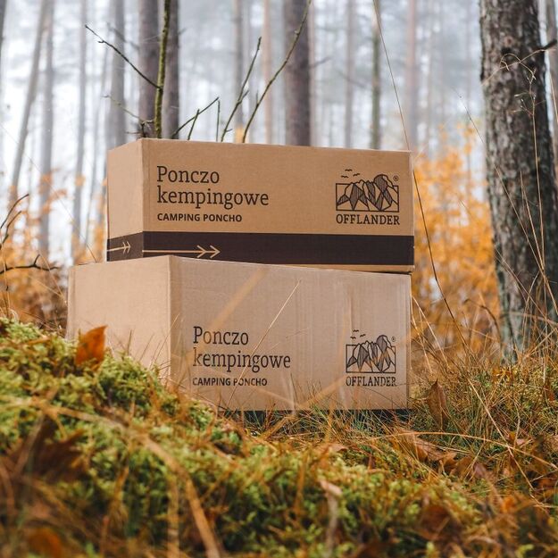 „Offlander“ plonas pončas su USB šildymu 24