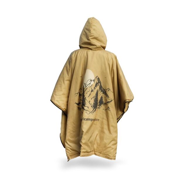 „Offlander“ plonas pončas su USB šildymu 11