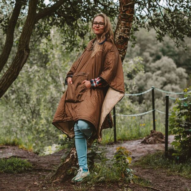 Offlander šildomas camping pončas 9