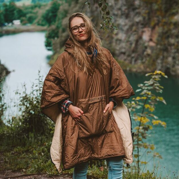 Offlander šildomas camping pončas 10