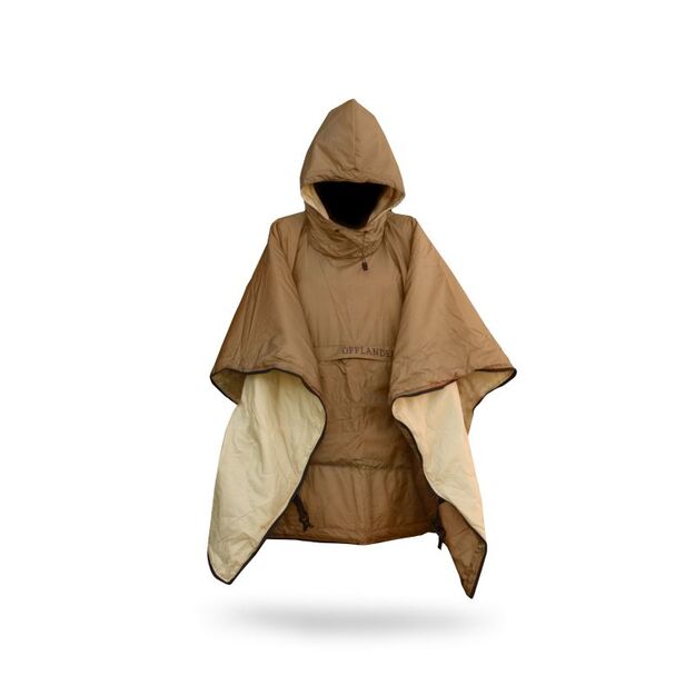 Offlander šildomas camping pončas 13