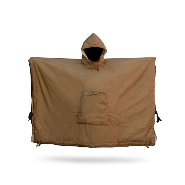 Offlander šildomas camping pončas 14